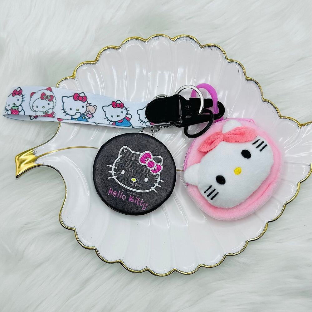 Hello Kitty Coin Purse Keychain & Mirror Keychain Bundle - Picture 7 of 7